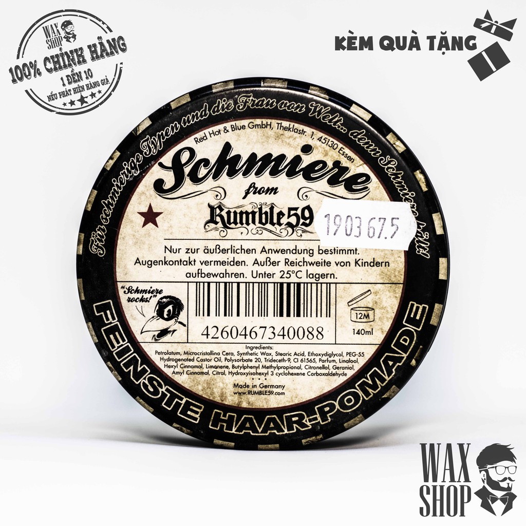 Sáp Vuốt Tóc Schimiere Pomade Rock Hard - Schimiere