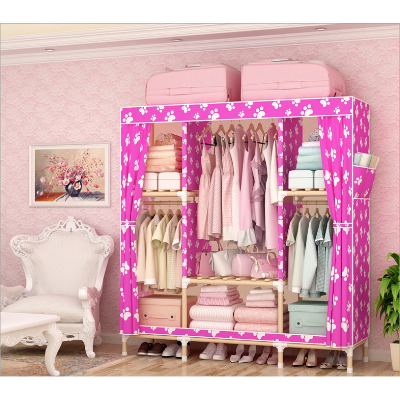 tủ vải Khung Gỗ Bọc Giá Rẻ Nhất