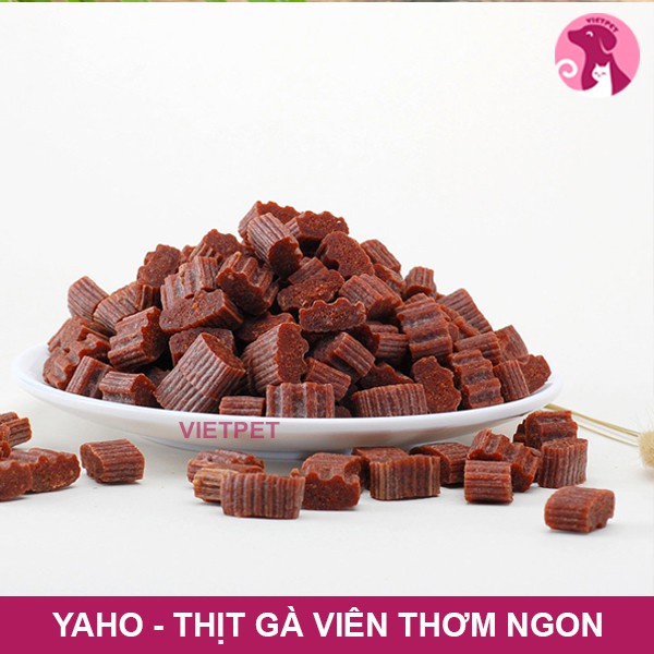 Viên thịt thưởng cho chó yaho hộp 275g, snack thơm ngon ăn vặt cho cún - Petlover