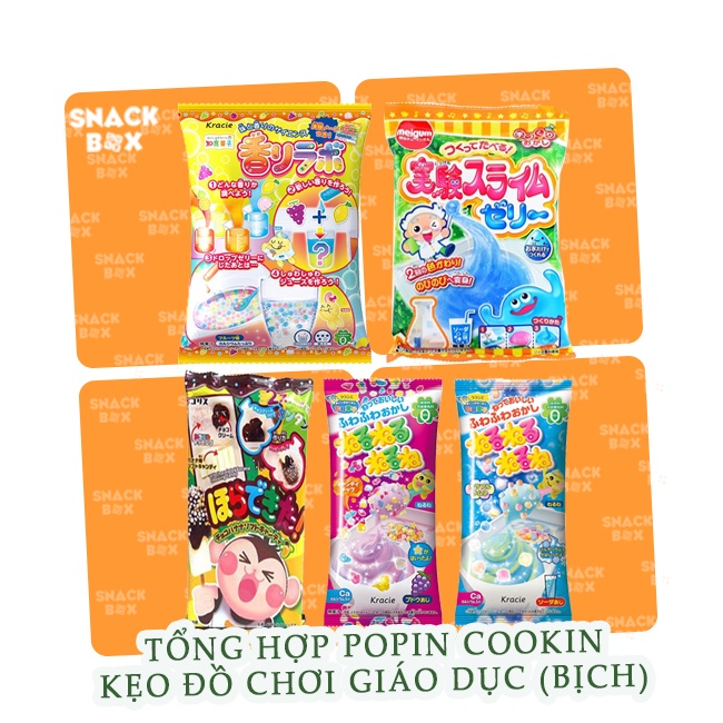 1 Gói Popin Cookin Kẹo Đồ Chơi Giáo Dục Nấu Ăn Kracie Loại Gói - Nhật Bản