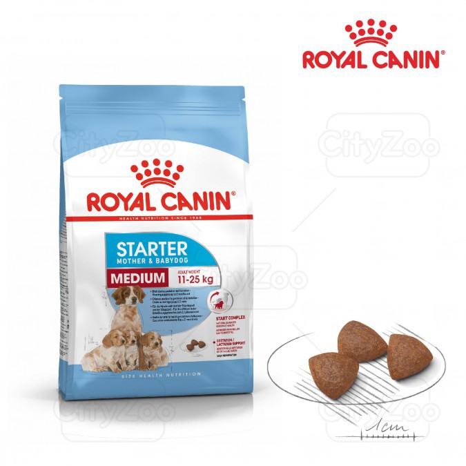 Thức ăn cho chó mẹ và chó con ROYAL CANIN MEDIUM STARTER MOTHER &amp; BABYDOG 1kg