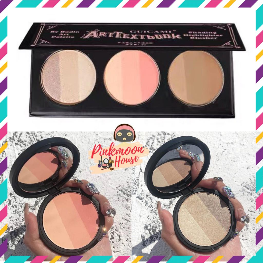 PHẤN HIGHLIGHT TẠO KHỐI 3 Ô 9 MÀU