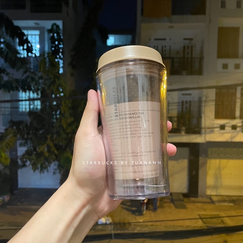 Bình Nhựa Starbucks Weave The Moon 355ml