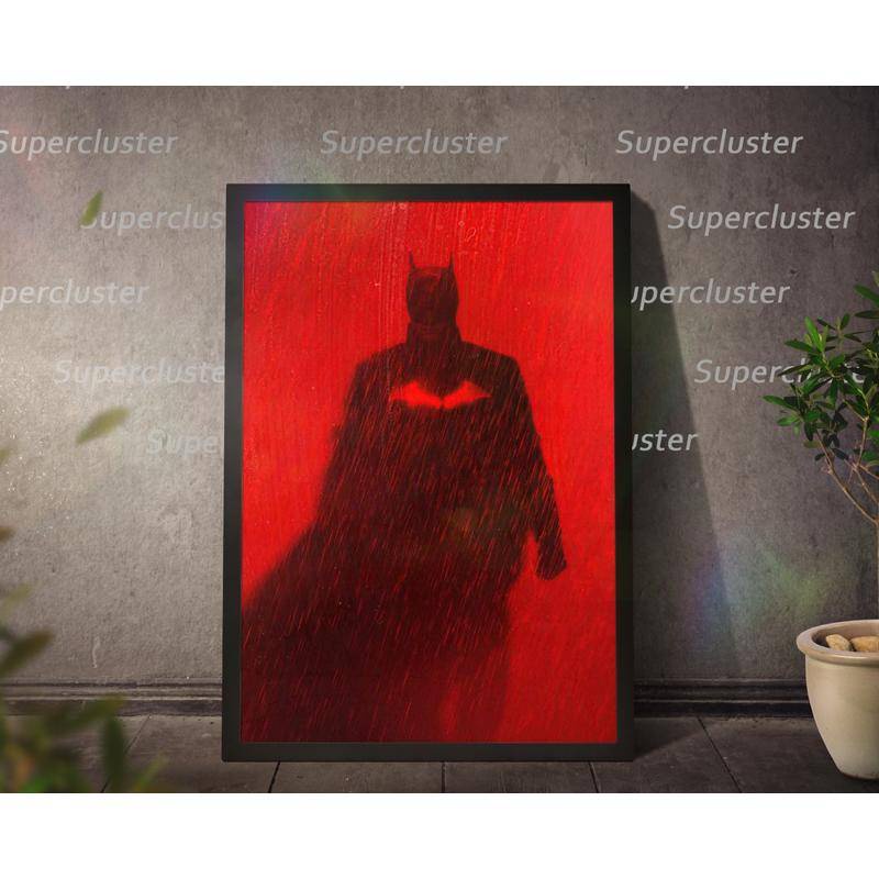 Dc Tranh Treo Tường Trang Trí Hình Người Dơi