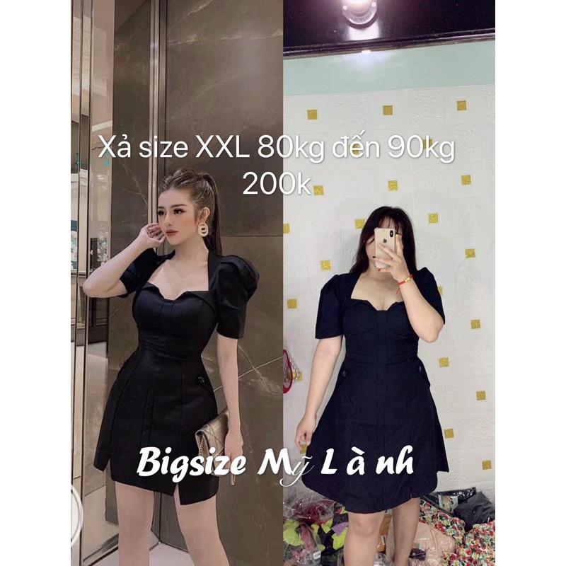 đầm cúp ngực bigsize