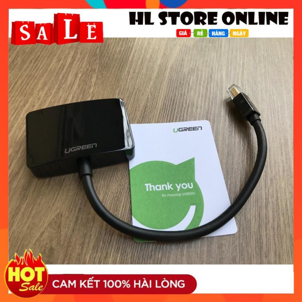 💖 Cáp Chuyển Đổi Mini Displayport To HDMI, VGA Chính Hãng Ugreen 10439