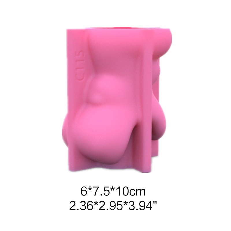 Sa Khuôn Silicon Làm Chậu Hoa Trang Trí Sân Vườn Diy