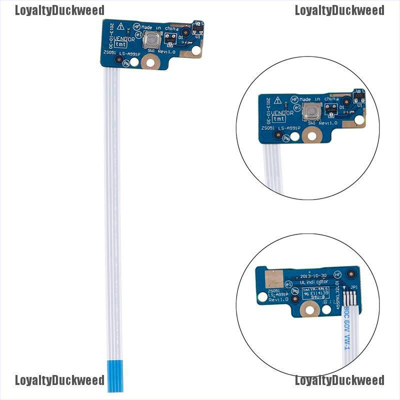 Bo mạch công tắc nguồn kèm dây cáp chuyên dụng dành cho hp 15-g 15-r221tx 15-r ls-a991p tiện lợi dễ sử dụng