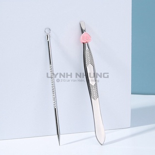 Set 02 nhíp và cây lấy mụn