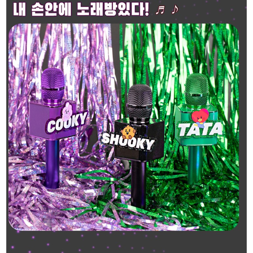 Micro không dây kết nối bluetooth hình BTS BT21