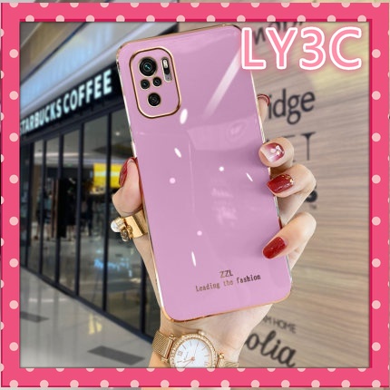 Ốp Điện Thoại Silicone Mềm Mạ Điện LY3C Cho Redmi Note 10 PRO / Note 10 / Note 10s / Note 8 PRO / Poco M3 PRO 5g / Note 9 PRO