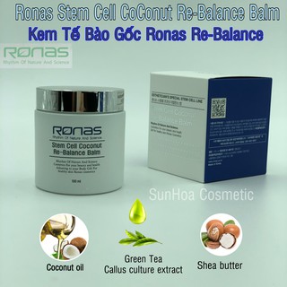 Ronas Stem Cell Coconut Re-Balance Balm - Ronas Kem Tế Bào Gốc Re-Balance (100ml)