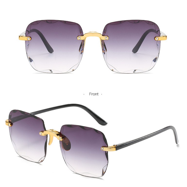 Kính Mát Gọng Vuông Lớn Phong Cách Hàn Quốc Dành Cho Nữ