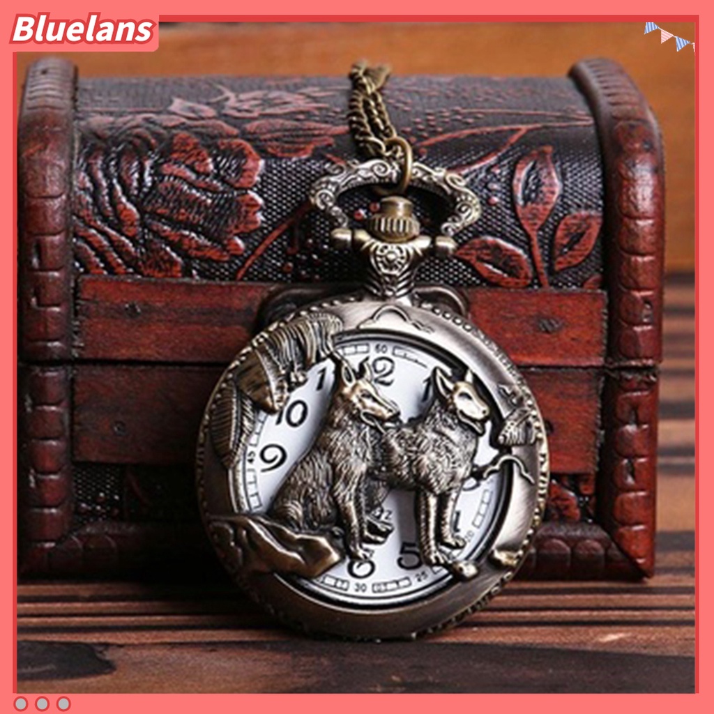 Đồng Hồ Quả Quýt Chạm Khắc Hoa Văn Phong Cách Vintage