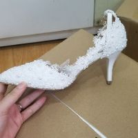 [Le' Decor] Giày cô dâu, giày cưới - hoa đính