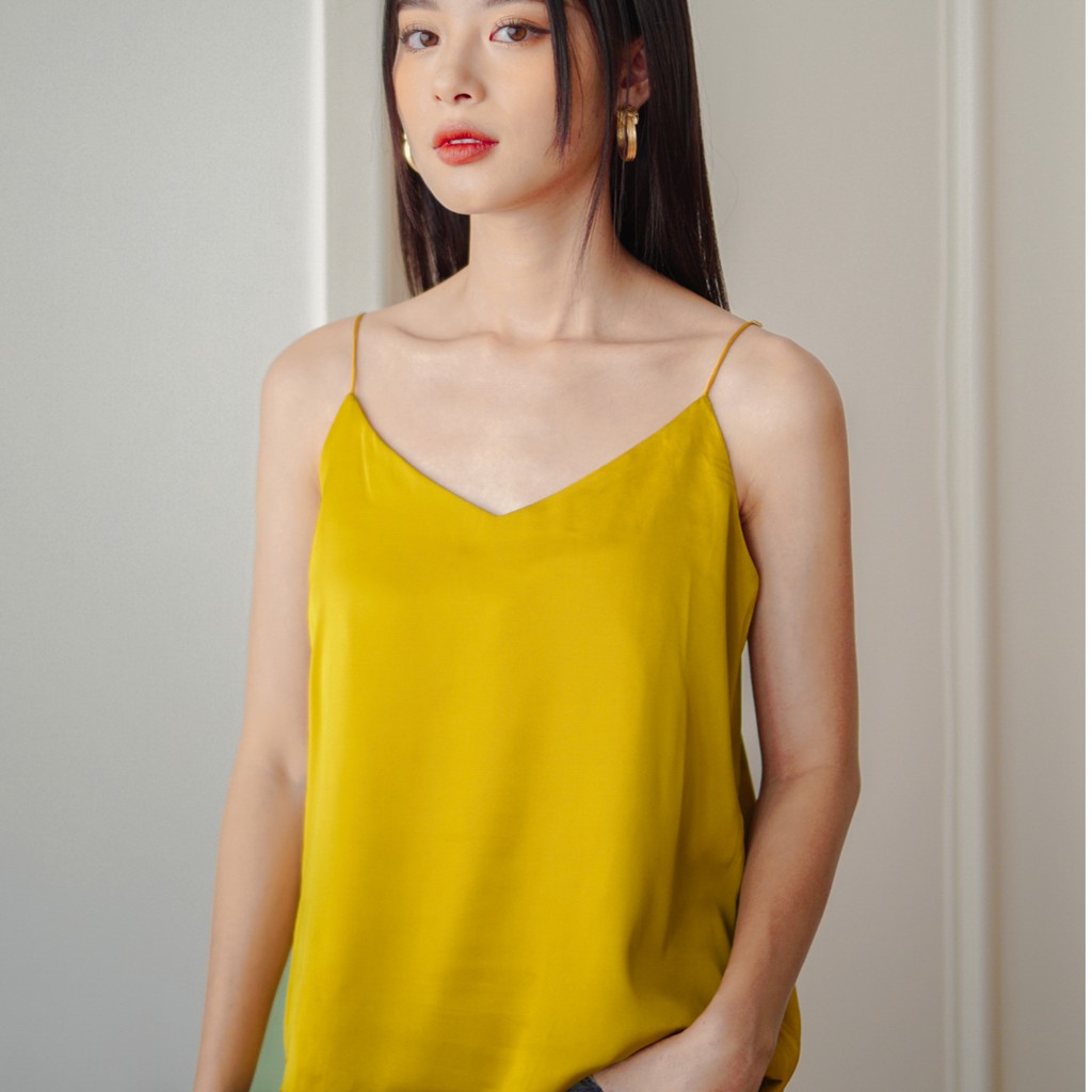 [Mã WABRWA8 giảm 15% đơn 99k] Áo kiểu 2 dây lụa satin Méo Shop Latia | BigBuy360 - bigbuy360.vn