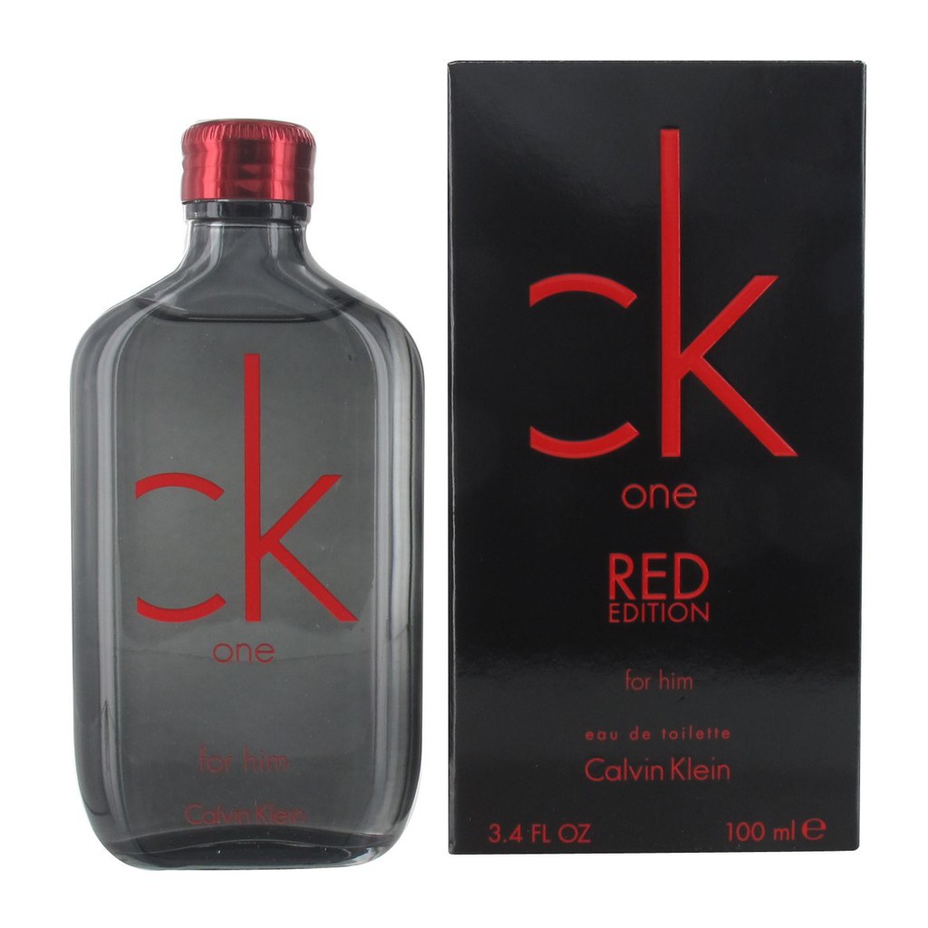 Chính hãng-Full seal] Nước hoa nam Calvin Klein CK One Red Edition For Him  EDT 100ml | Shopee Việt Nam
