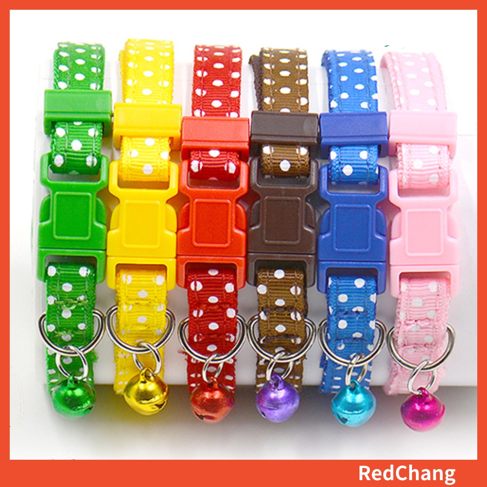 Vòng Cổ HọA TiếT ChấM Bi ThờI Trang Cho Thú Cưng