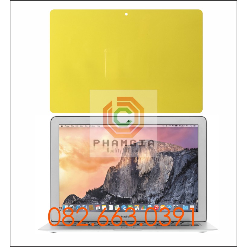 Dán màn hình PPF cho Macbook Air 2017 13'3 inch bảo vệ màn hình, tự phục hồi vết trầy xước