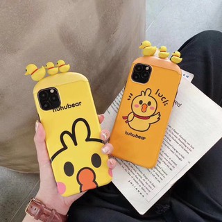 Ốp lưng iphone 11 pro max Cute Duck Soft TPU