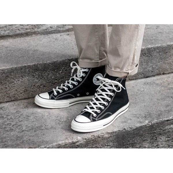 Giày Sneakers Unisex Converse Chuck Taylor All Star 1970s Black/ White - 162050C