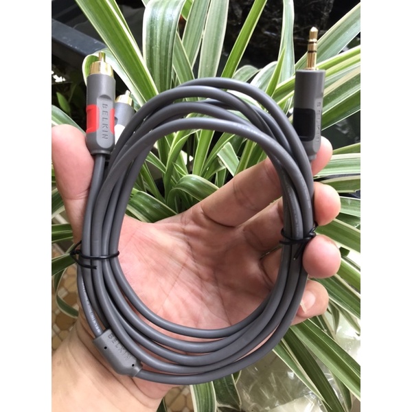 Dây tín hiệu dây Belkin Đức 3.5 ra AV dài 2m chất lượng cao