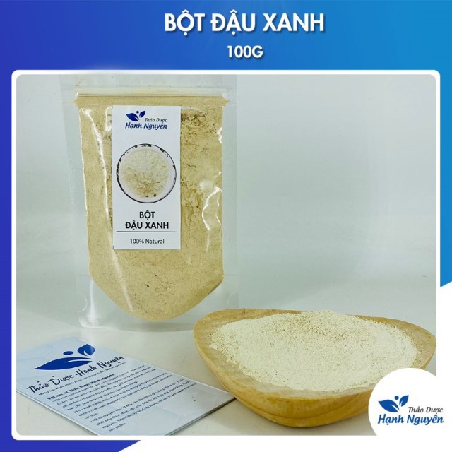 Bột Đậu Xanh 100g (Đậu Xanh Đã Rang Thơm)