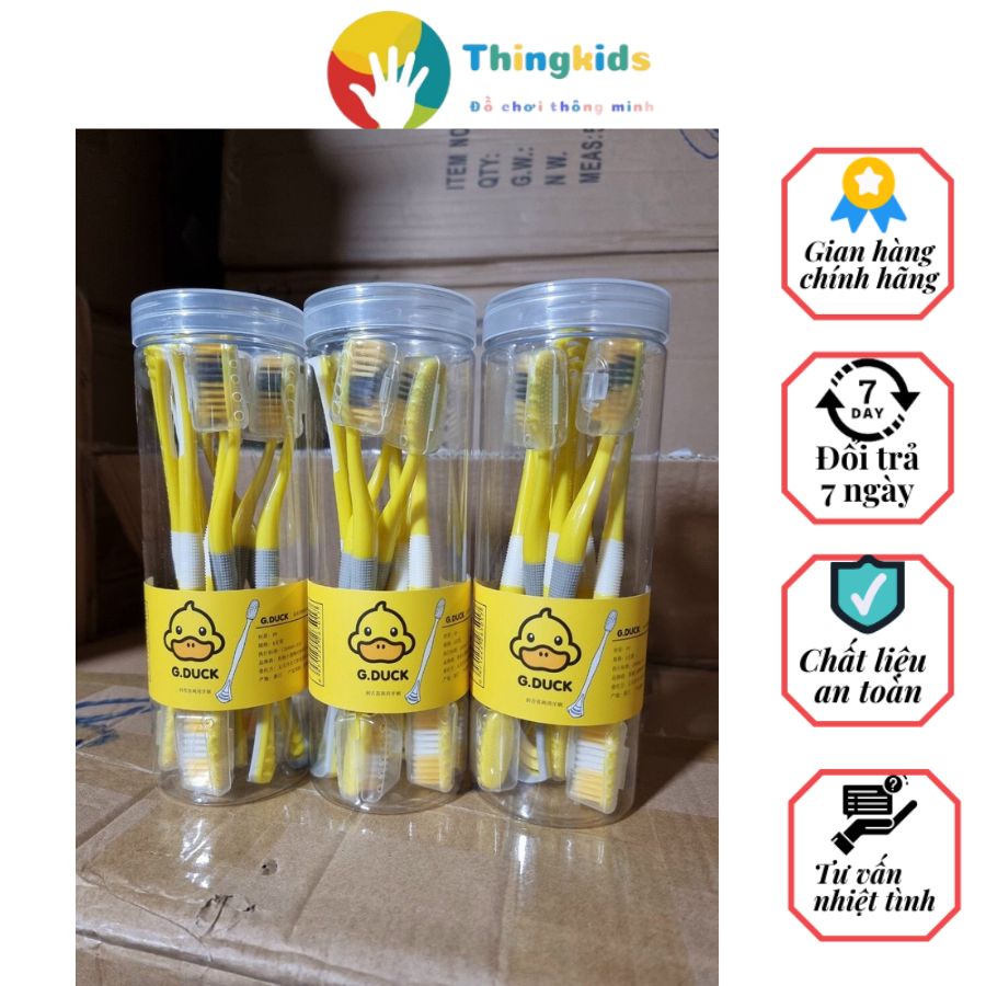 [Lông Siêu Mềm] Bàn Chải Đánh Răng Lông Mềm Mịn Dành Cho Răng Nhạy Cảm Răng Ê Buốt - Thingkids