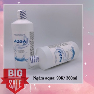 Nước ngâm lens AQUA chai lớn