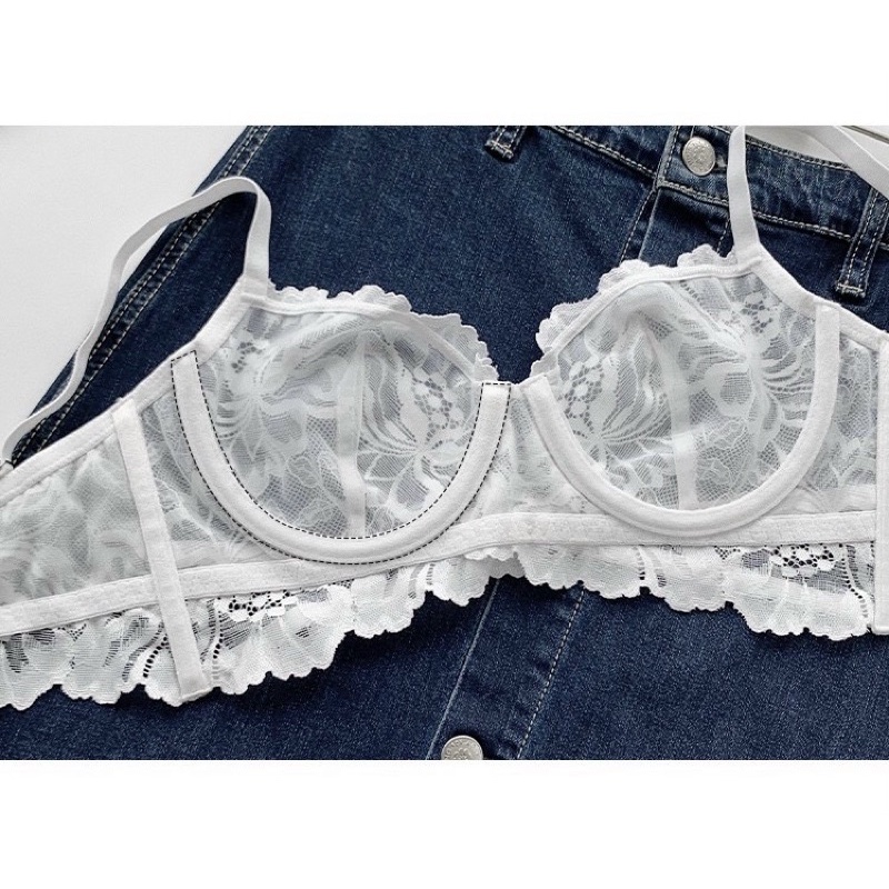 Set áo lót nữ ren có gọng không mút cao cấp Mandy Set S1163 Bralettehousevn | BigBuy360 - bigbuy360.vn