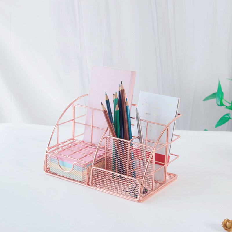 love* Multi-function Desk Organizer All In One Desktop with Pen Holder Storage Rack