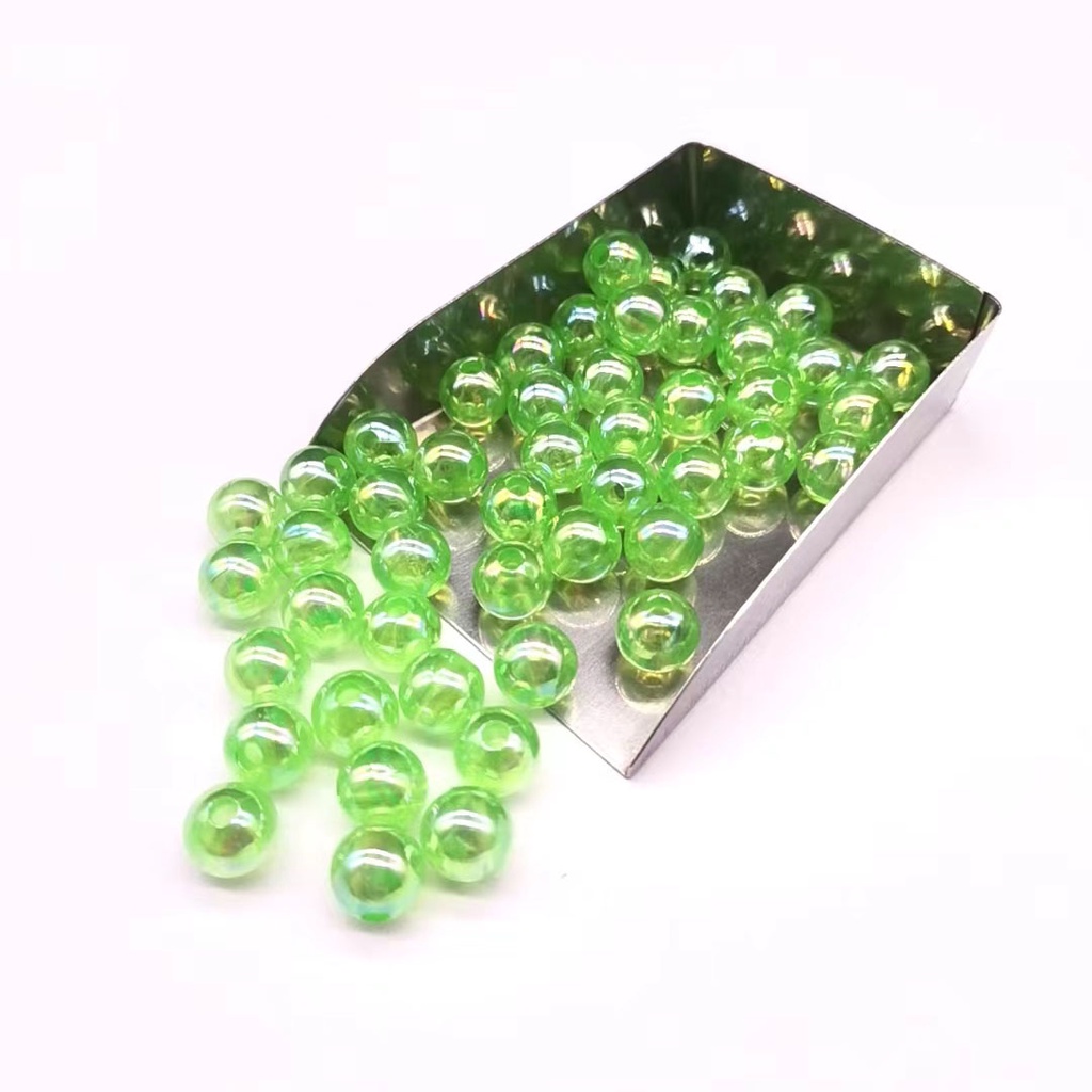 Chuỗi Hạt Tròn Nhiều Màu Sắc Bằng Acrylic 6mm 8mm 10mm Làm Trang Sức