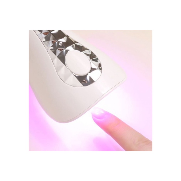 Đèn Led UV tia cực tím 18W pin sạc hong khô sơn móng tay