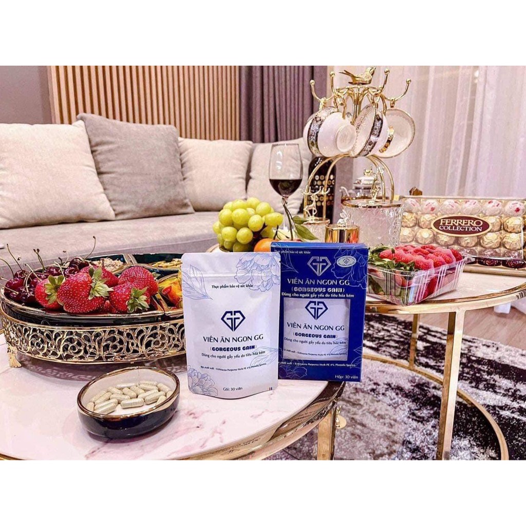 (Chính Hãng) Viên Ăn Ngon GG Goreous Gain Giúp Tăng Cân, Kích Thích Tiêu Hóa | BigBuy360 - bigbuy360.vn