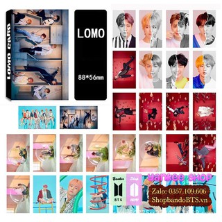 Lomo card bts love yourself answer, album hình ảnh kpop 30 tấm
