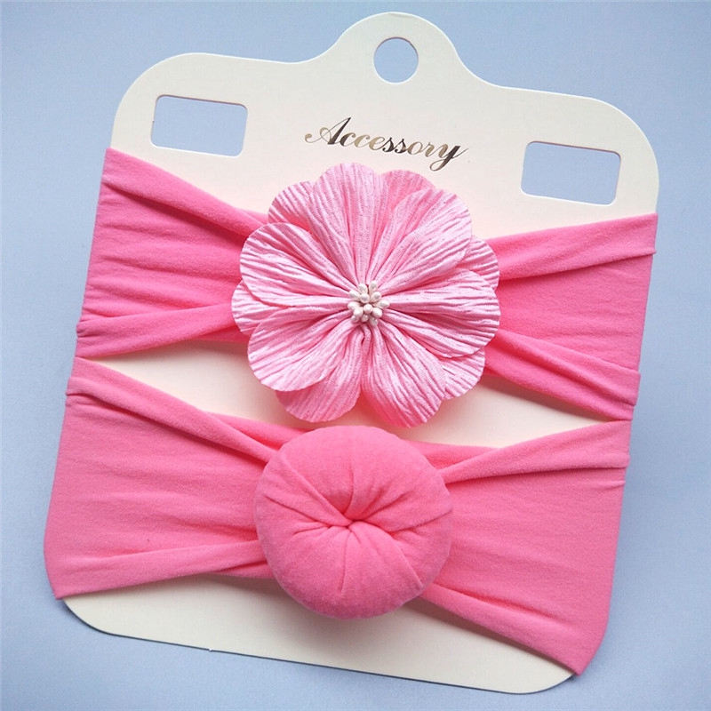 2 băng đô nơ xinh xắn dành cho bé gái