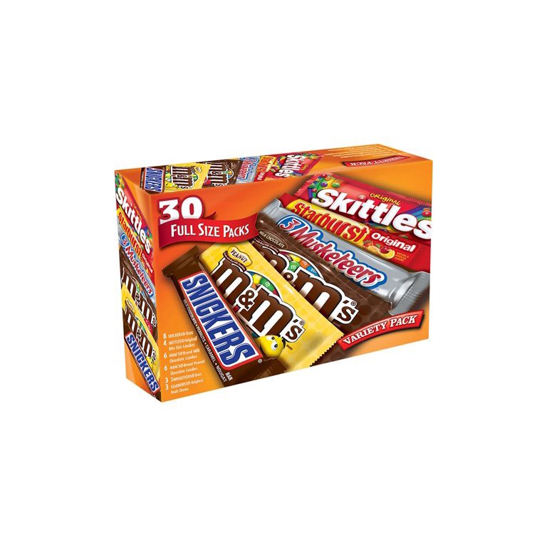 Bánh,kẹo Socola nổi tiếng của Mỹ : M&M, Skittles,Snickers… -Mỹ