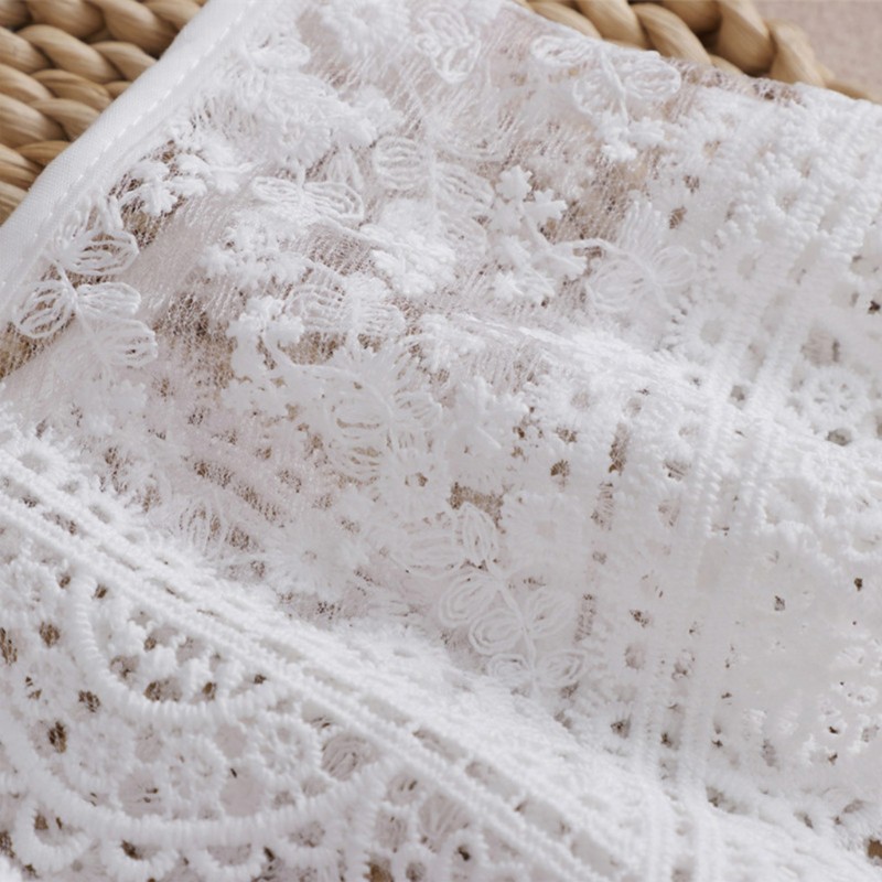 Cô áo giả chống nắng họa tiết hoa vải ren có thể tháo rời mini thiết kế thời trang | BigBuy360 - bigbuy360.vn