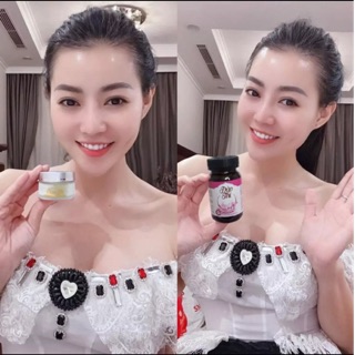 Combo Đào Thi ❤️ 1 Hộp Uống + 1 Kem Bôi + Tặng Kèm Thước đo [ Chính Hãng 100% ]