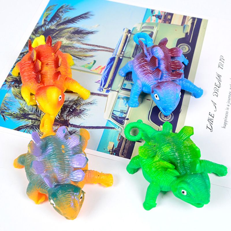 Set 4 Bong Bóng Hình Khủng Long Giúp Giảm Căng Thẳng