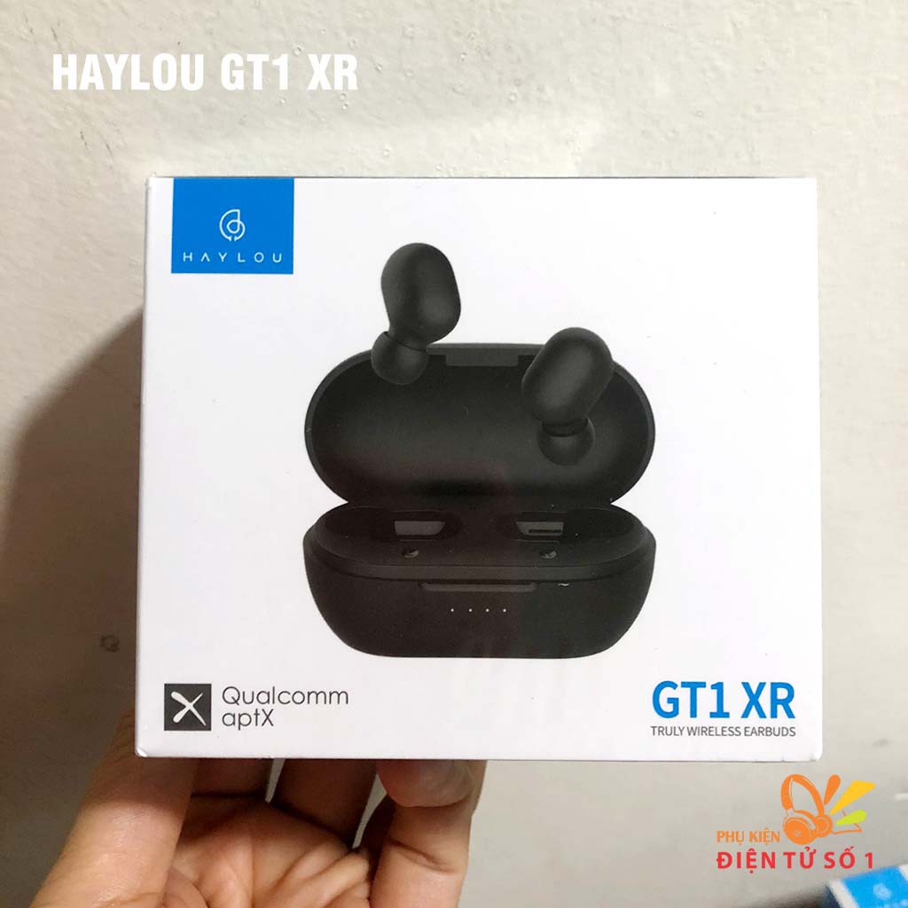 Tai nghe xiaomi Haylou GT1 XR [ĐỔI 1-1] tws 5.0, chip quacoml chuyên games, chống ồn,nghe gọi 2 tai