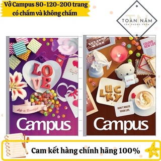 Vở kẻ ngang campus adventure 80tr – 120tr – 200tr