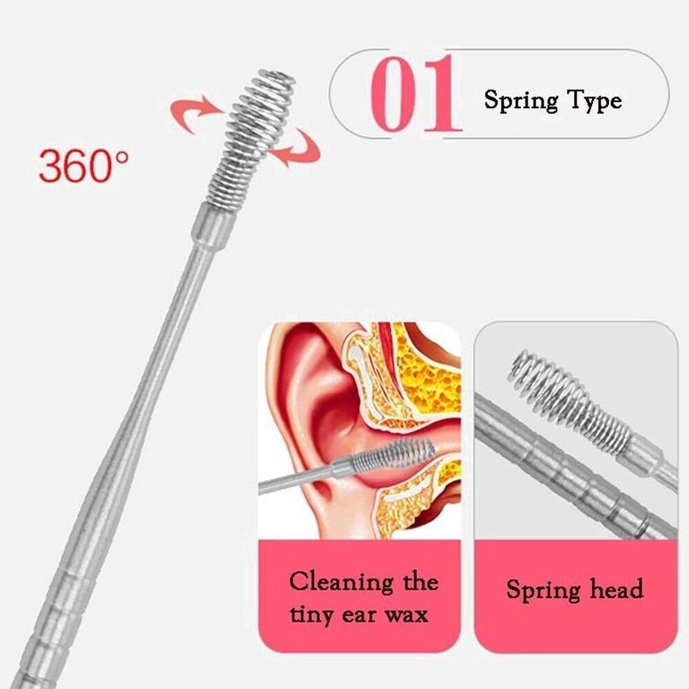 Set 5 dụng cụ ráy tai chăm sóc sức khỏe tiện dụng chất lượng cao