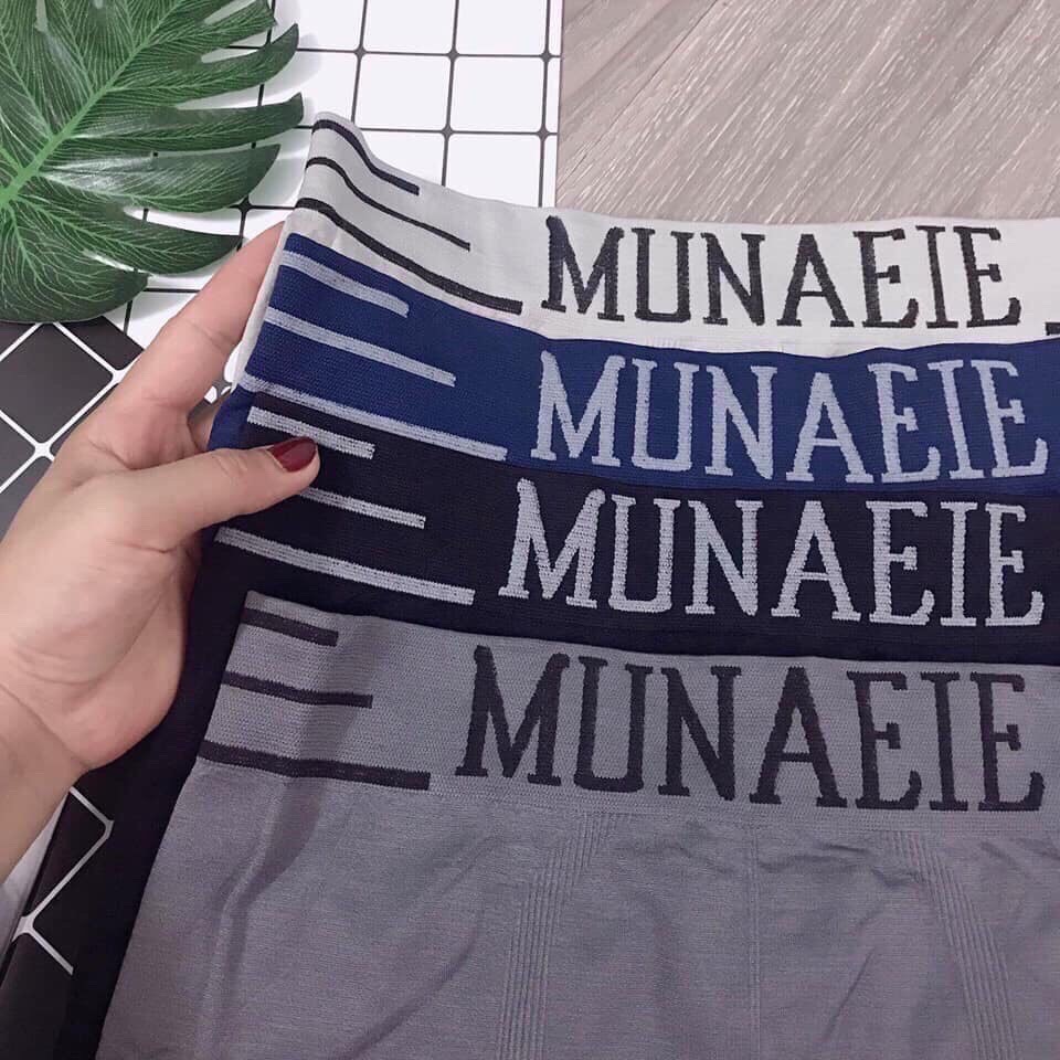 Quần lót nam Munafie Boxer co giãn 4 chiều hàng nhập khẩu Sịn QL034