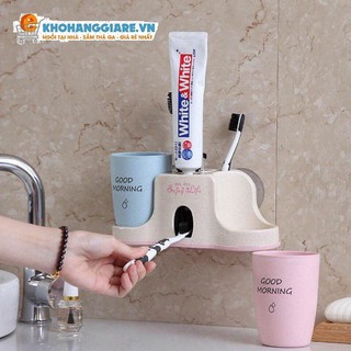 Bộ nhả kem đánh răng làm từ lúa mạch