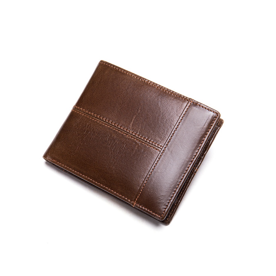 Ví nam 100% da bò thật cao cấp phong cách mới