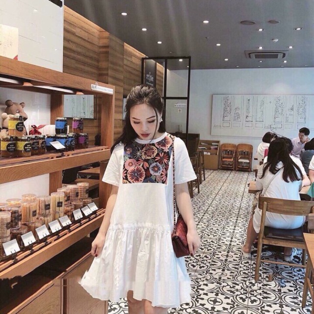 🔥🔥🔥Đầm thêu bbdoll xoè đuôi cá🔥🔥🔥