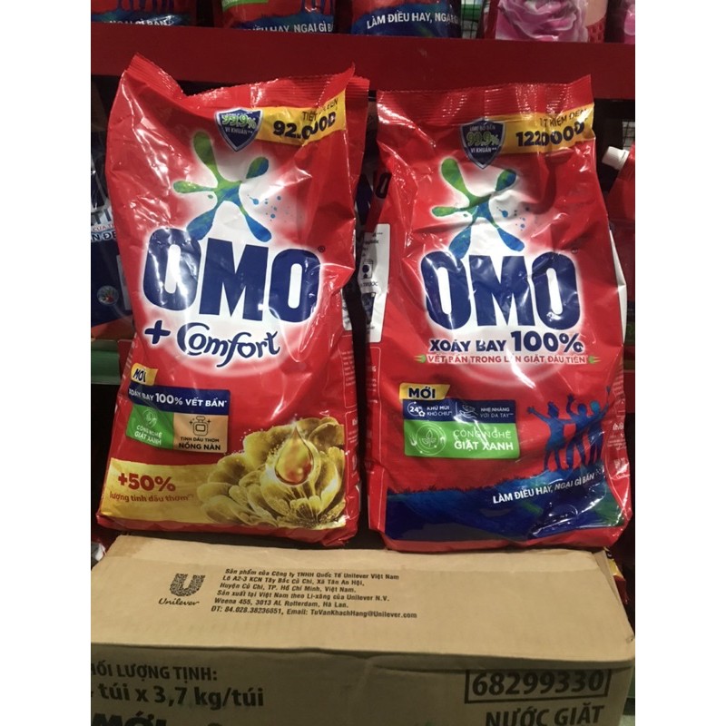 Bột Giặt Tay Omo 6kg/5,5kg Hương Comfort