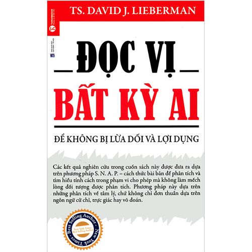 Sách Đọc Vị Bất Kỳ Ai  - Để Không Bị Lừa Dối Và Lợi Dụng (Tái Bản Năm 2019)