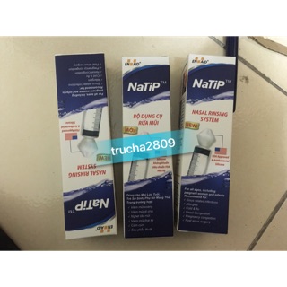 Bộ dụng cụ rửa mũi NaTip